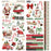Simple Stories Simple Vintage Old Fashioned Christmas - Cardstock Stickers Icons