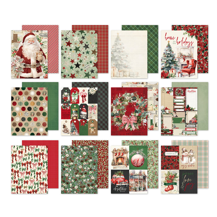 Simple Stories Simple Vintage Old Fashioned Christmas - 6x8 Paper Pad