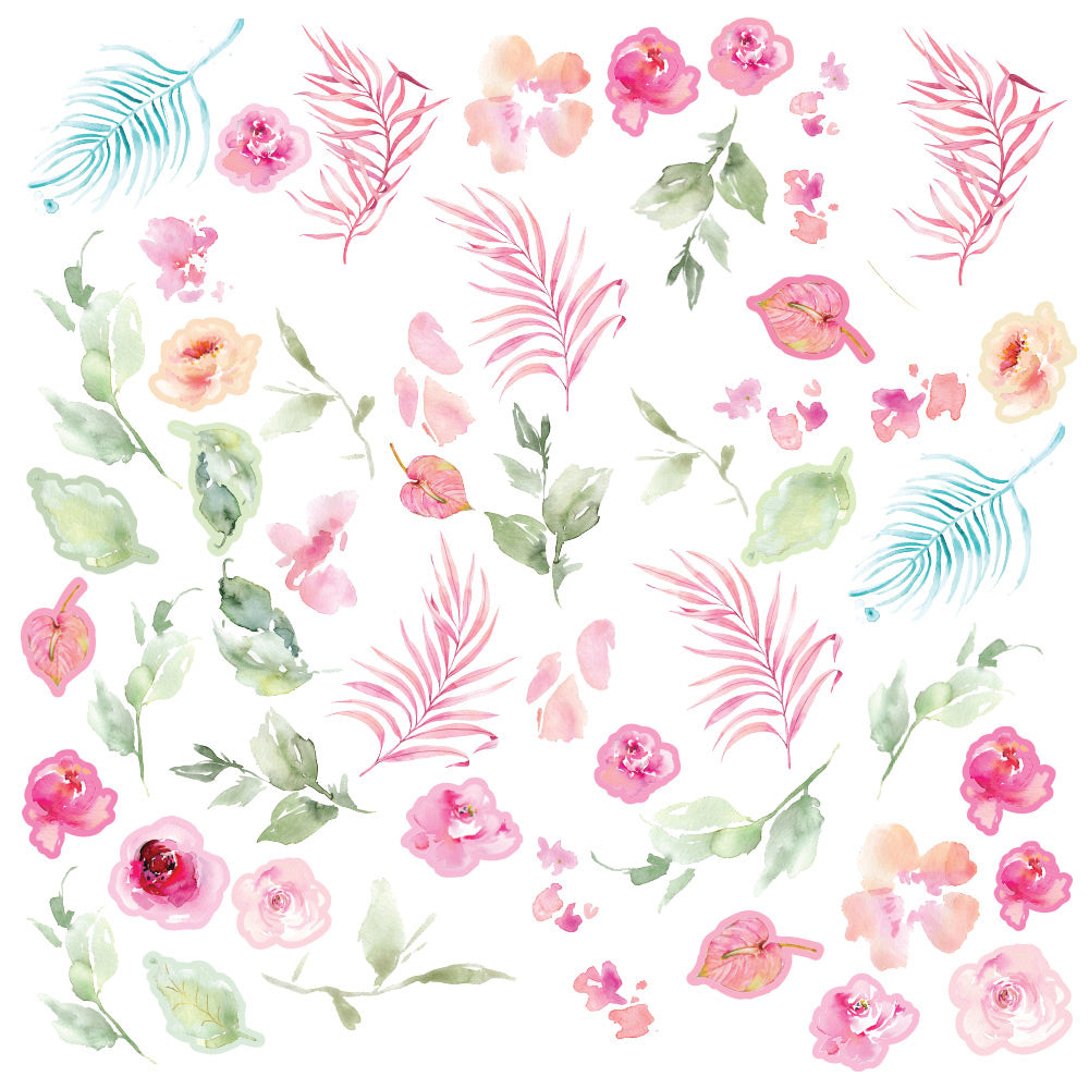 Prima Postcards from Paradise - Ephemera 100 Piece