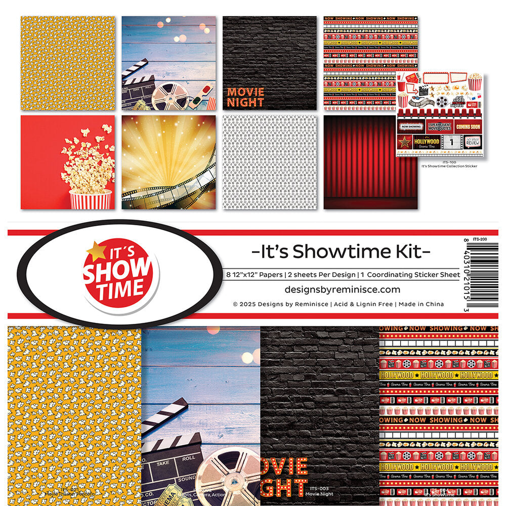 Hashtag Showtime Kit Reminisce It's Showtime - Collection Kit — Papermaze