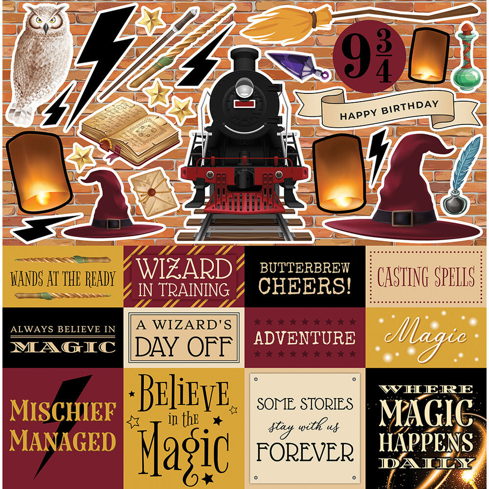 Reminisce Wizards 3.0 - Cardstock Stickers