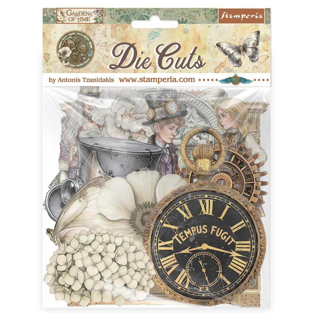 Stamperia Gardens Of Time - Die Cuts