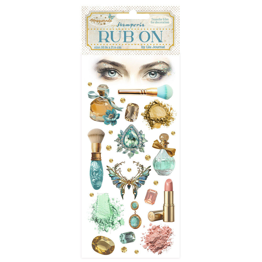 Stamperia Masquerade - Beauty Rub-Ons