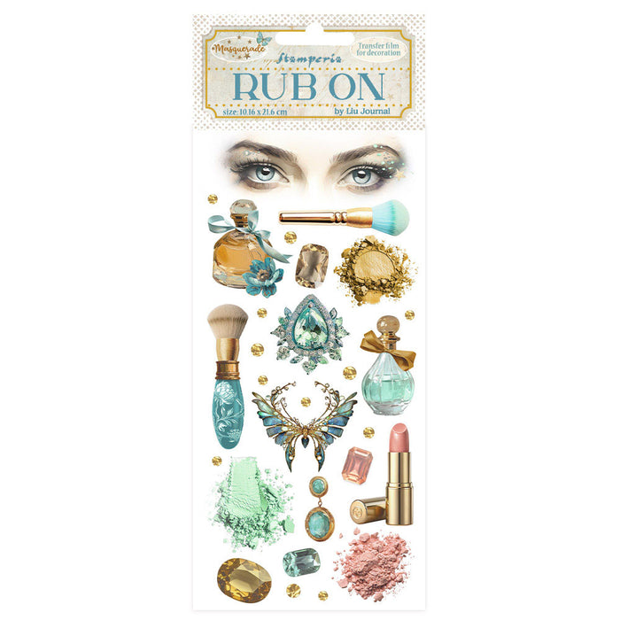 Stamperia Masquerade - Beauty Rub-Ons