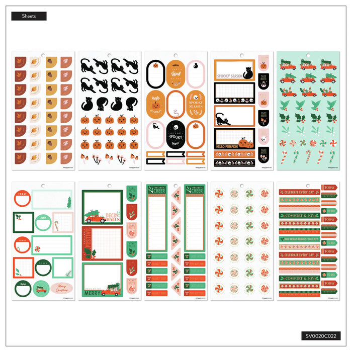Me & My Big Ideas Happy Planner Sticker Value Pack - Whimsical Seasons