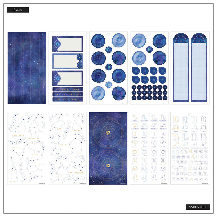 Me & My Big Ideas Happy Planner - Star Signs Big Sticker Value Pack