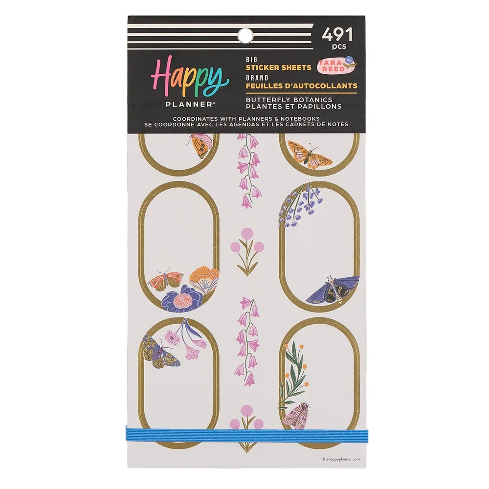 Me & My Big Ideas Happy Planner - Butterfly Botanics Big Sticker Value Pack