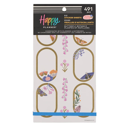 Me & My Big Ideas Happy Planner - Butterfly Botanics Big Sticker Value Pack