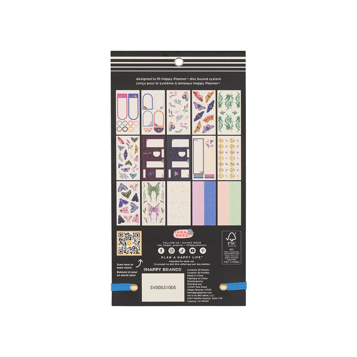 Me & My Big Ideas Happy Planner - Butterfly Botanics Big Sticker Value Pack