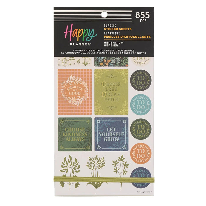 Me & My Big Ideas Happy Planner - Herbarium Sticker Value Pack