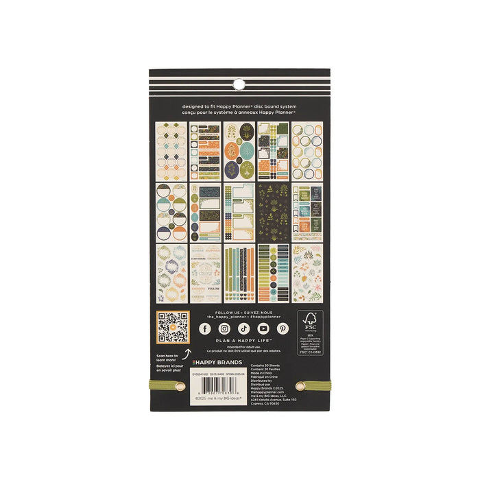 Me & My Big Ideas Happy Planner - Herbarium Sticker Value Pack