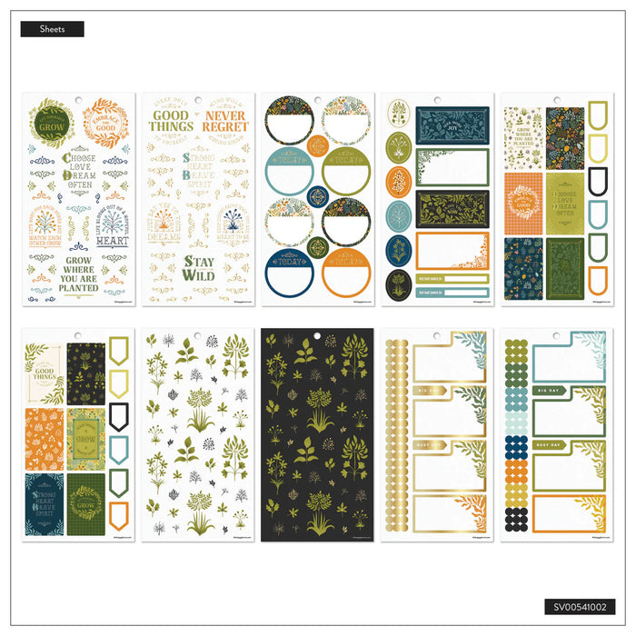 Me & My Big Ideas Happy Planner - Herbarium Sticker Value Pack