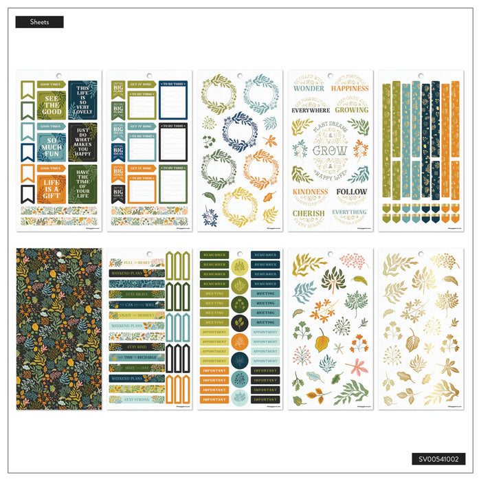Me & My Big Ideas Happy Planner - Herbarium Sticker Value Pack