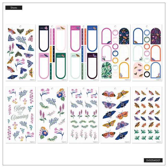 Me & My Big Ideas Happy Planner - Butterfly Botanics Sticker Value Pack