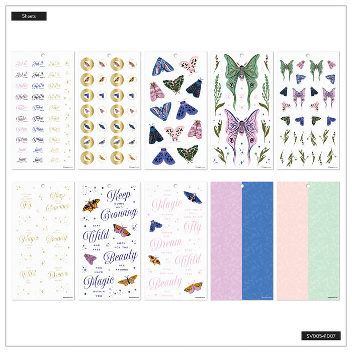 Me & My Big Ideas Happy Planner - Butterfly Botanics Sticker Value Pack