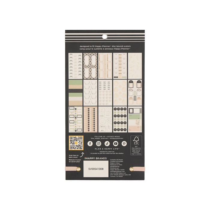 Me & My Big Ideas Happy Planner - Heritage Charm Classic Sticker Value Pack