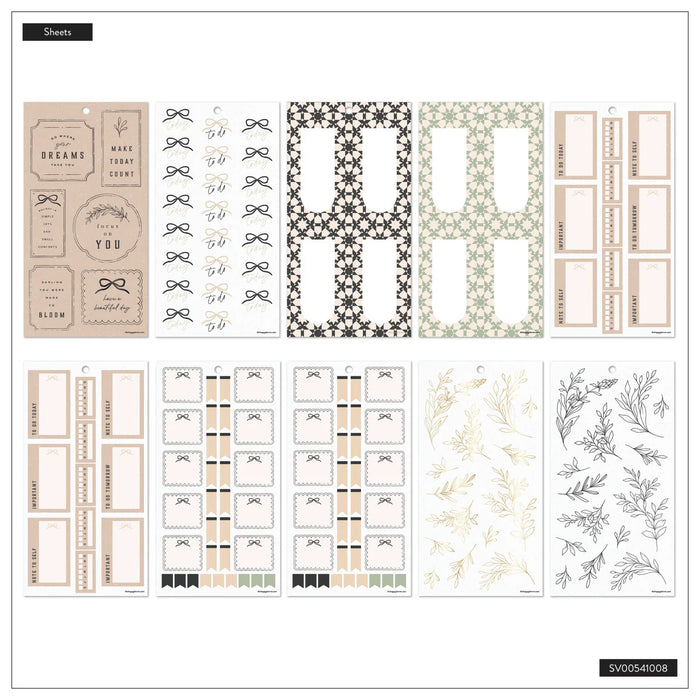 Me & My Big Ideas Happy Planner - Heritage Charm Classic Sticker Value Pack