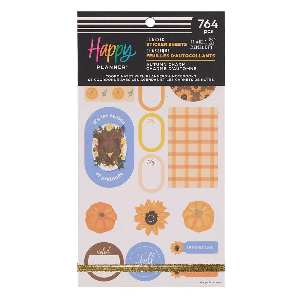 Me & My Big Ideas Happy Planner - Autumn Charm Sticker Value Pack