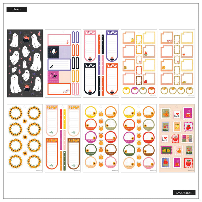 Me & My Big Ideas Happy Planner - Autumn Charm Sticker Value Pack