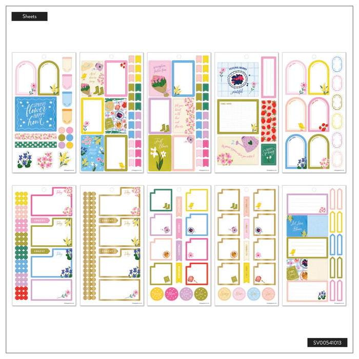 Me & My Big Ideas Happy Planner  - Spring Charm Sticker Value Pack