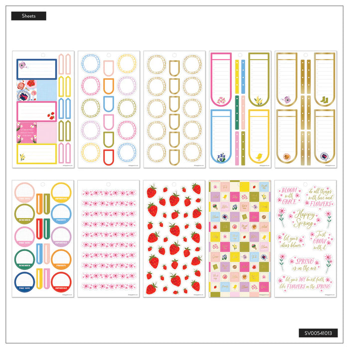 Me & My Big Ideas Happy Planner  - Spring Charm Sticker Value Pack