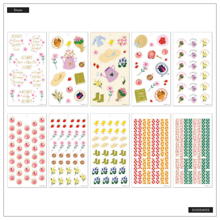 Me & My Big Ideas Happy Planner  - Spring Charm Sticker Value Pack