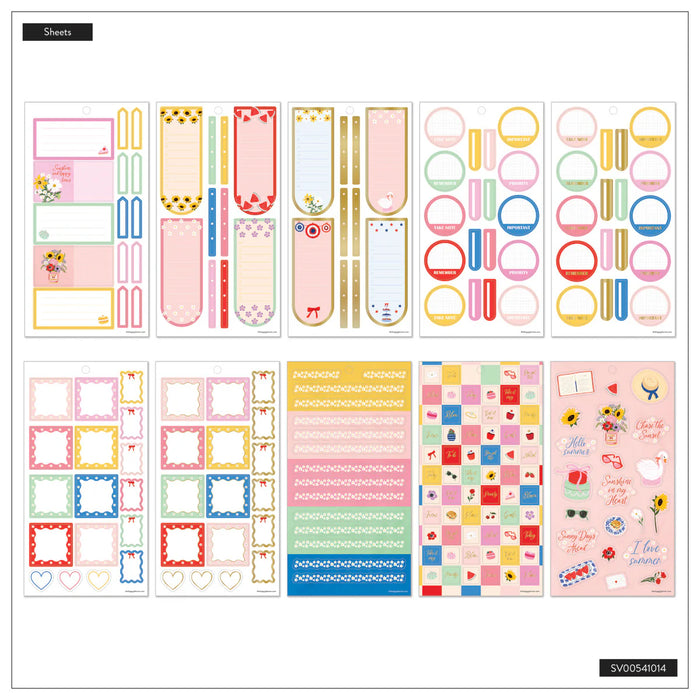 Me & My Big Ideas Happy Planner - Summer Charm Sticker Value Pack