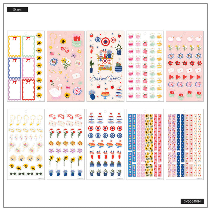 Me & My Big Ideas Happy Planner - Summer Charm Sticker Value Pack
