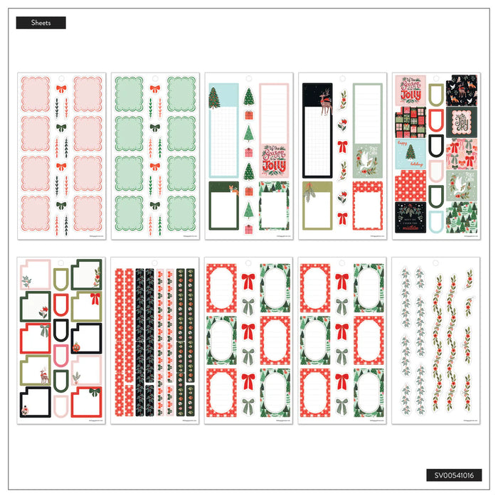Me & My Big Ideas Happy Planner - Christmas Wonder Sticker Value Pack