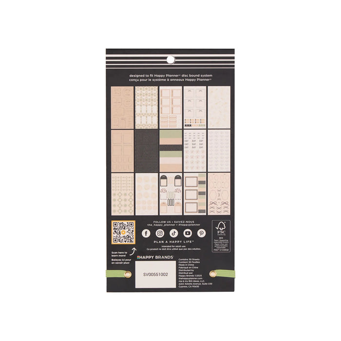 Me & My Big Ideas Happy Planner - Heritage Charm Mini Sticker Value Pack