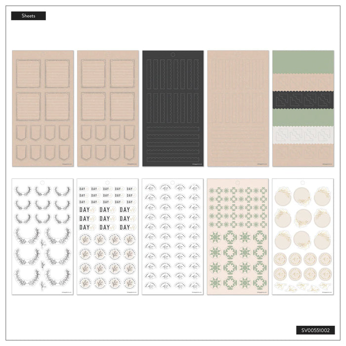 Me & My Big Ideas Happy Planner - Heritage Charm Mini Sticker Value Pack