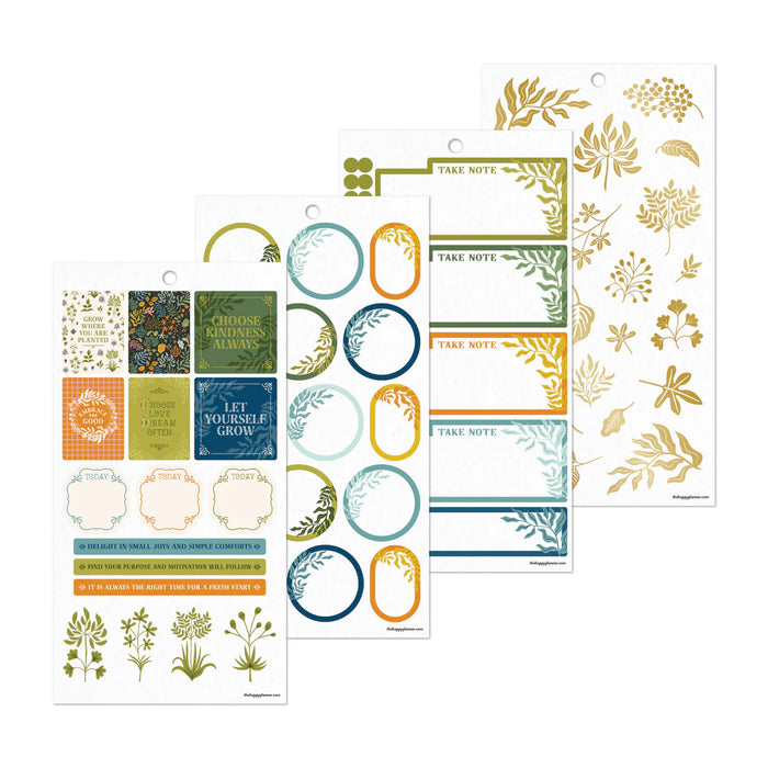 Me & My Big Ideas Happy Planner - Herbarium Mini Stickers Sticker Value Pack