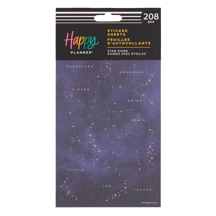 Me & My Big Ideas Happy Planner - Star Signs Sticker Pack