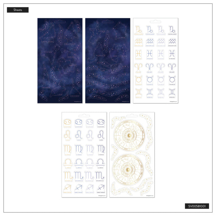 Me & My Big Ideas Happy Planner - Star Signs Sticker Pack