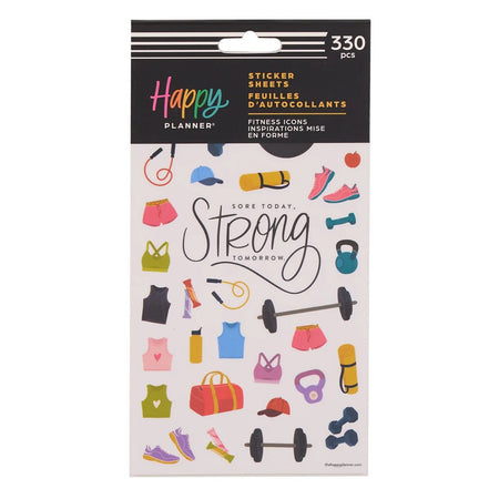 Me & My Big Ideas Happy Planner - Fitness Icons Sticker Pack