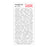 Pretty Little Studio Candy Cane - Dear Santa Clear Stickers