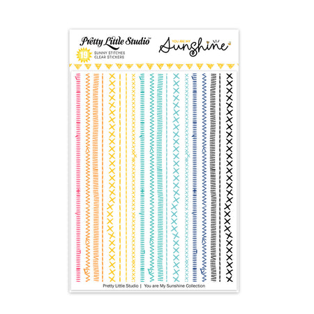 Pretty Little Studio You Are My Sunshine - Sunny Stitches Clear Stickers