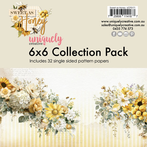 Uniquely Creative Sweet As Honey - 6x6 Collection Pack