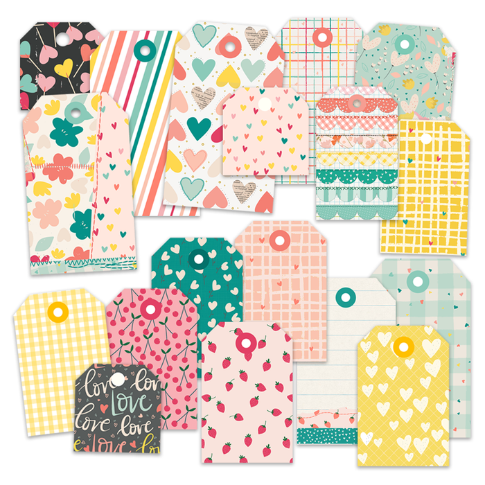 Pretty Little Studio Love Is Kind - Die Cut Tags