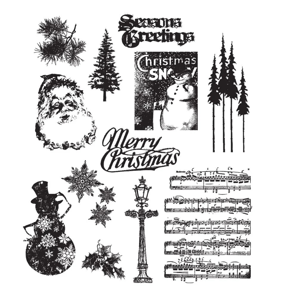 Stampers Anonymous Tim Holtz Collection - Mini Holidays #2