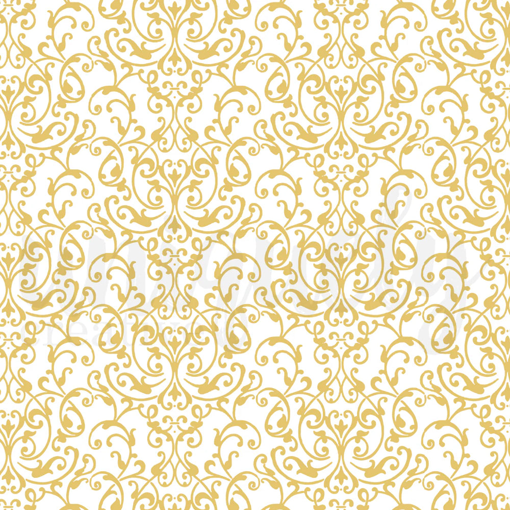 Uniquely Creative Bohemian Escape - Damask Foil Acetate
