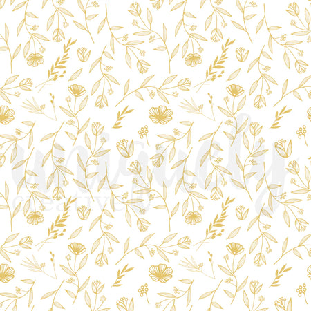 Uniquely Creative Bohemian Escape - Botanical Foil Acetate