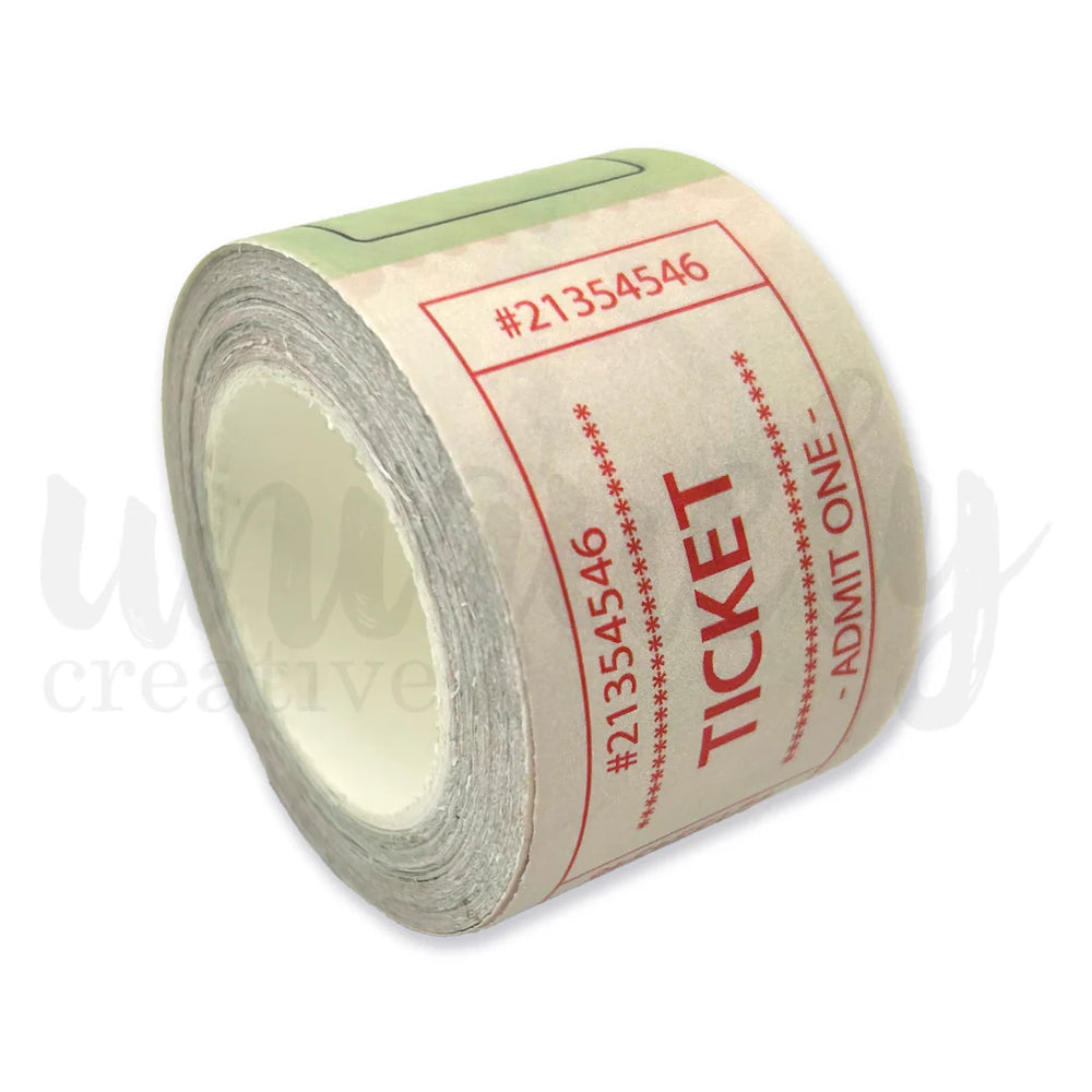 Uniquely Creative Tea & Tranquility - Vintage Tickets Washi Tape