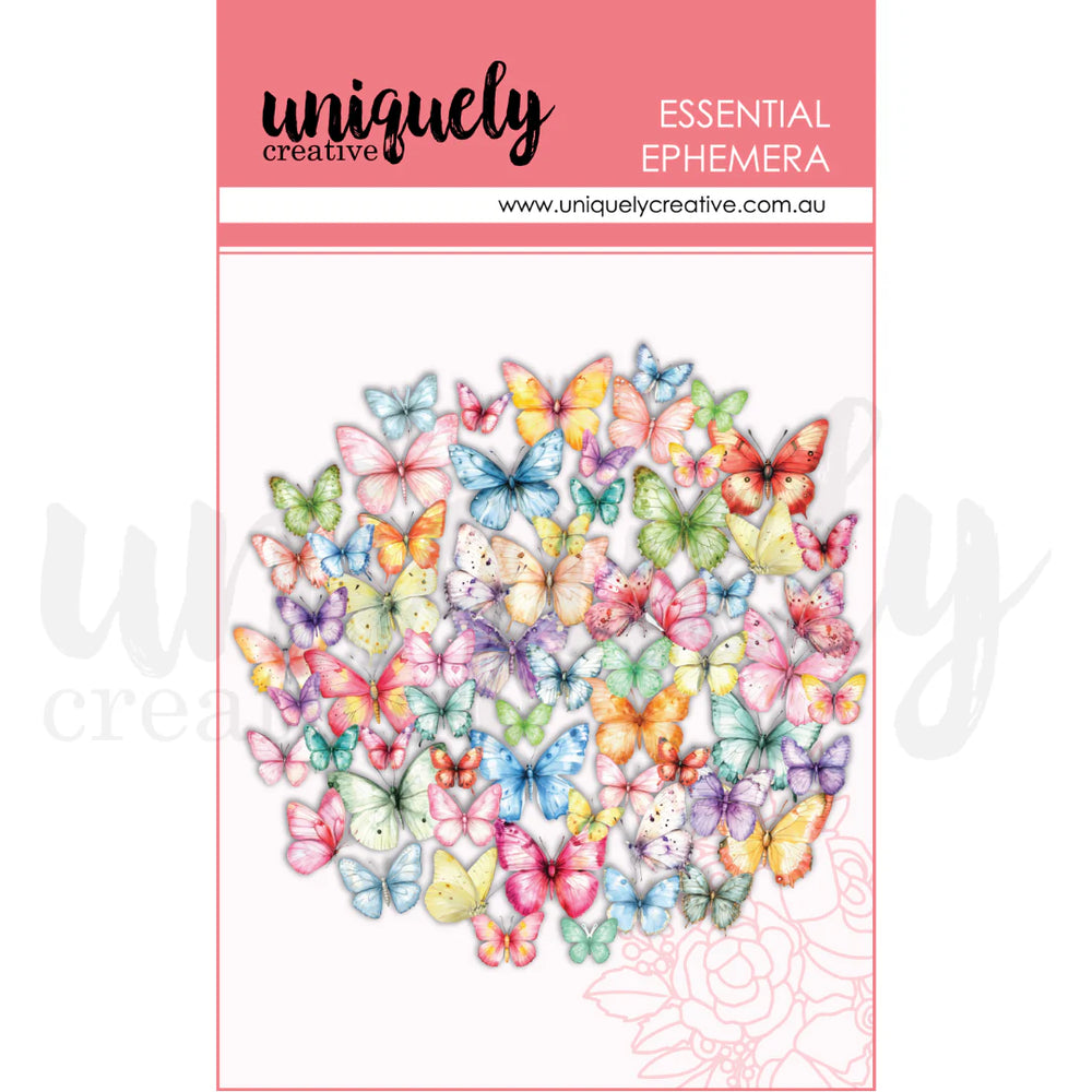 Uniquely Creative Oh So Lovely - Butterflies Ephemera