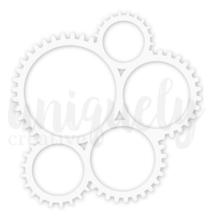 Uniquely Creative Wings & Wheels - Cogs Overlay