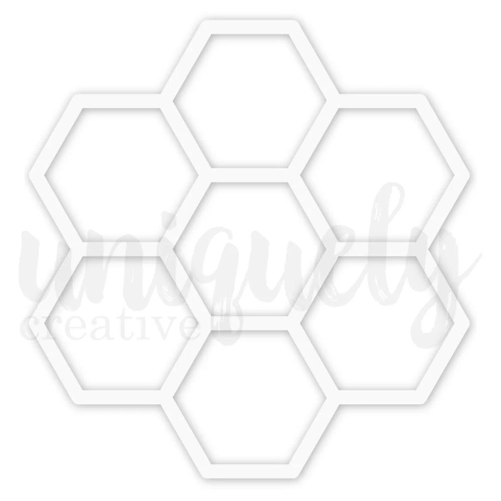 Uniquely Creative Sweet As Honey - Honeycomb Overlay