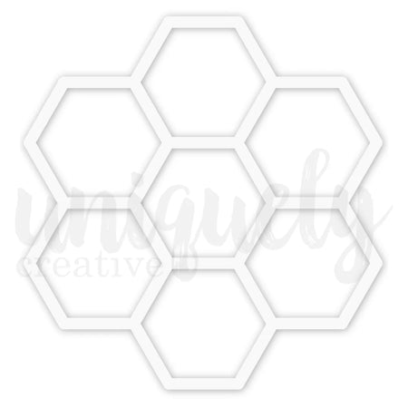 Uniquely Creative Sweet As Honey - Honeycomb Overlay