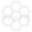 Uniquely Creative Sweet As Honey - Honeycomb Overlay