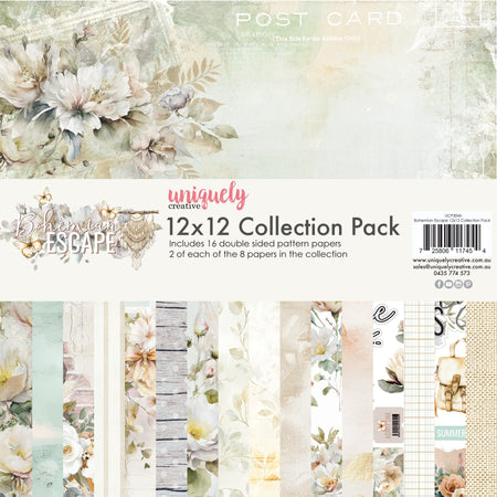 Uniquely Creative Bohemian Escape - 12 x 12 Collection Pack