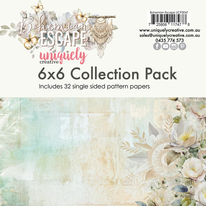 Uniquely Creative Bohemian Escape - 6x6 Collection Pack